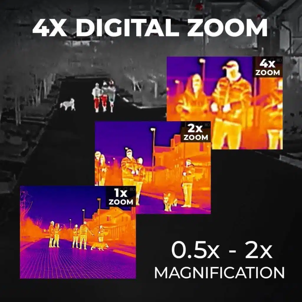 AGM Global Vision Thermal Monocula four x digital zoom