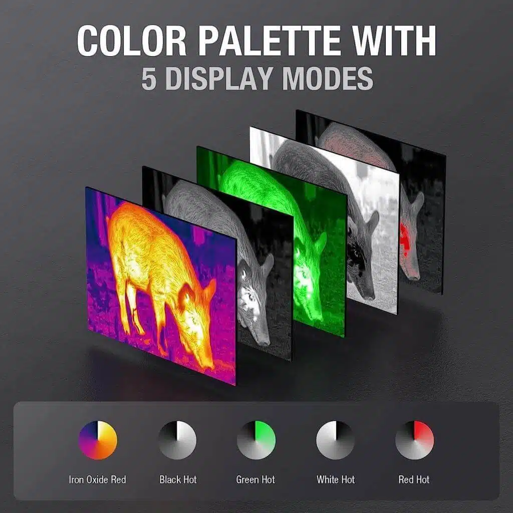 Color Palette With five Display Modes