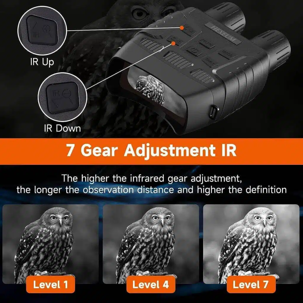 seven gear adjustment ir
