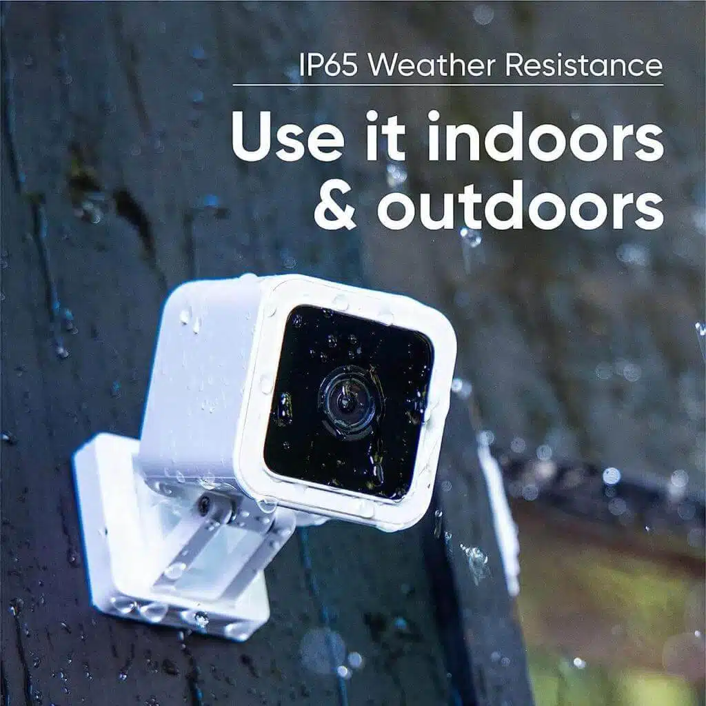 IP65 Weather Resistance: "Use it Indoors & Outdoors" Feature