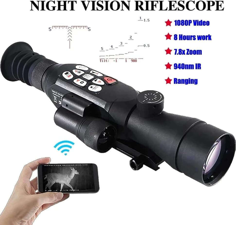 Digital Night Vision Scope Function