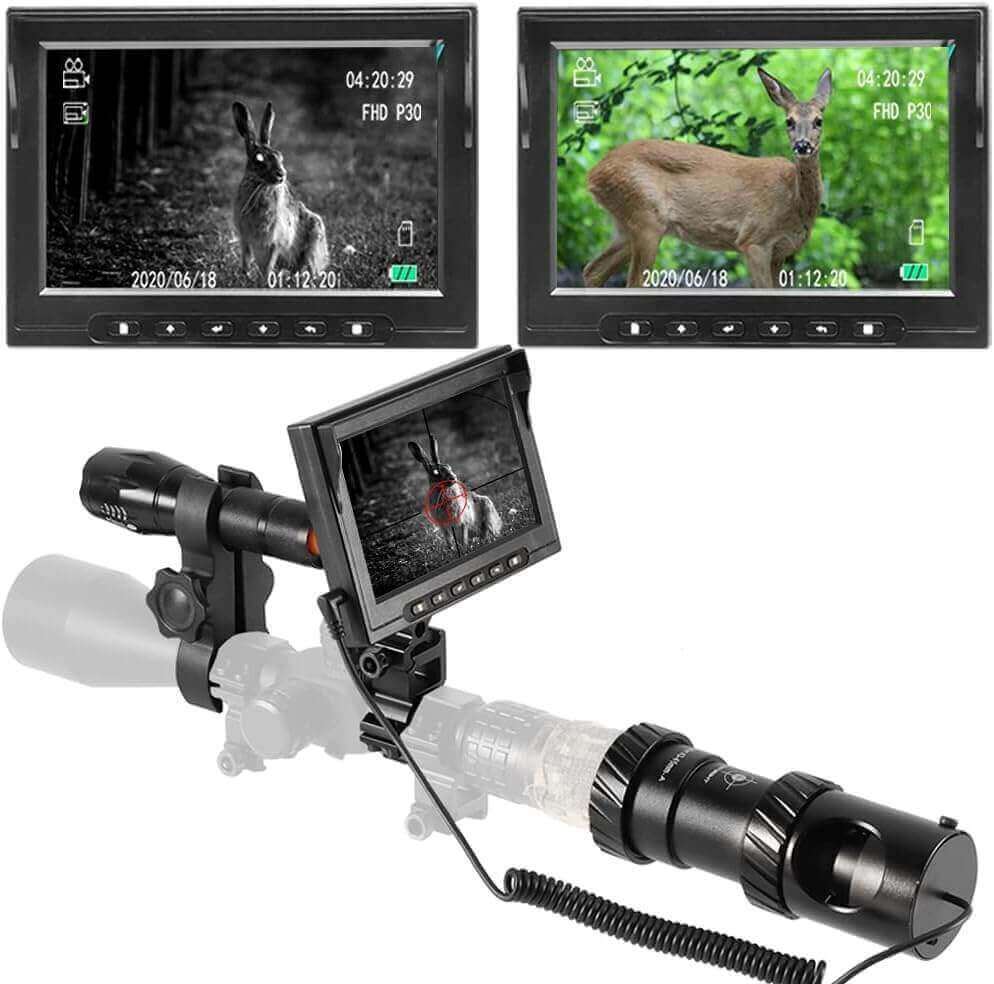 BESTSIGHT Night Vision Rifle Scope Day & Night Clarity